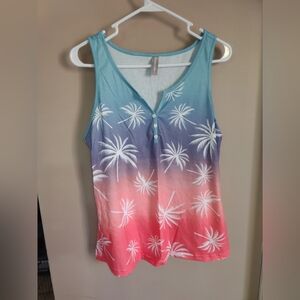 Palm Tree Tank Top